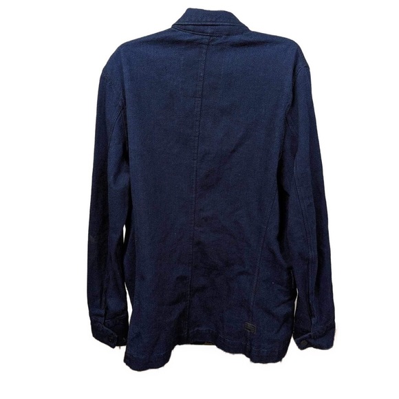 G-Star RAW Men’s Vodan Field Jacket Navy Utility Overshirt- Size Large - Picture 3 of 7